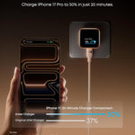 Cargador Nano 45W USB-C con Pantalla Inteligente 3